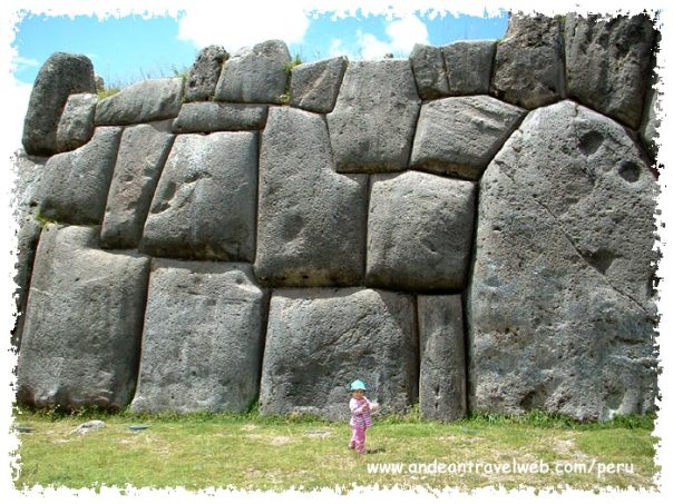 Sacsayhuaman is a very large complex put together with stones which are huge and weigh tons. On top of that they are cut from extremely hard rock, whch today we would have to use diamond saws to carve from the quarry. The ancients did not have diamond saws. Plus, they did not have the machinery to move them. On top of that they are articulated  to match the adjoining stones with extreme precision, and put together with no mortar? How? Ask ET, he did it!